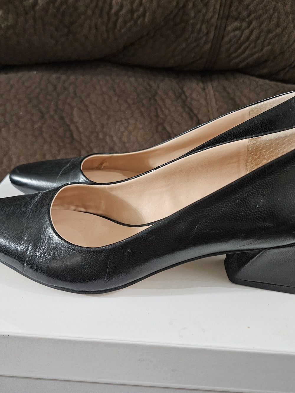Franco Sarto Jesslyn Pump Black Leather - Picture 4 of 6